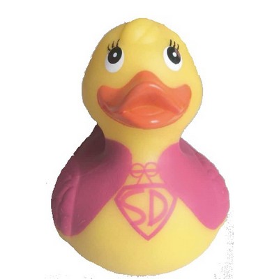 Rubber Super Girl Duck