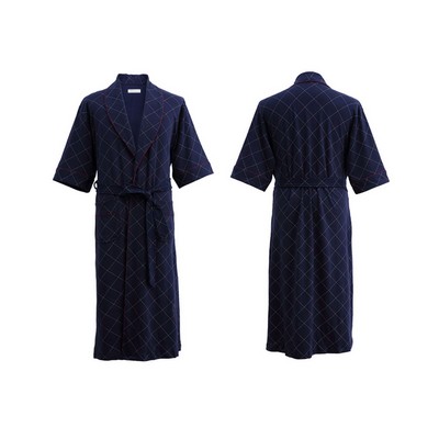 Super Soft Plush Bathrobe Fleece Spa Robe