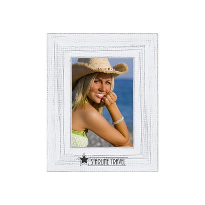 Key West 5"x7" White Washed Frame