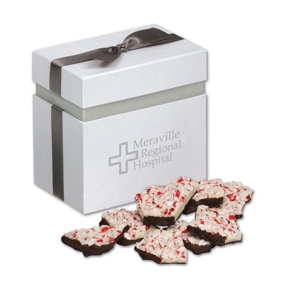 Elegant Treats Gift Box w/Peppermint Bark