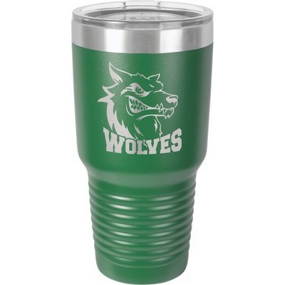 30 Oz. Polar Camel™ Green Insulated Tumbler