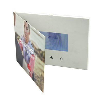 4GB 4.3 inch LCD A5 Size Bi-fold Video Brochure