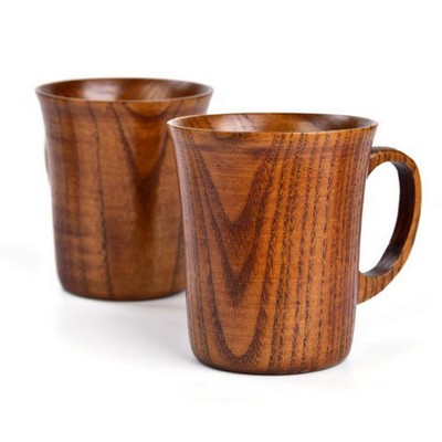 9 Oz. Jujube Wood Handcraft Coffee Cup