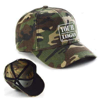 Camouflage Cotton Twill Cap