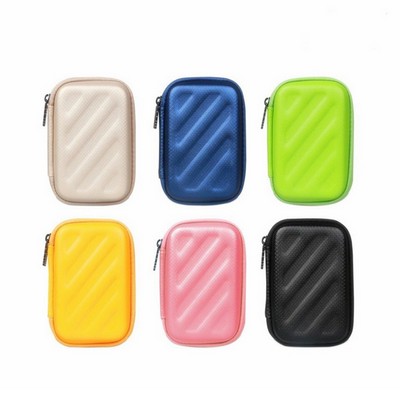 Square EVA Rectangle Earphone Case