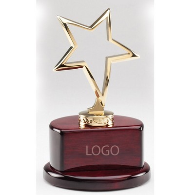 Open Gold Star Rosewood Award. OPEN GOLD STAR ROSEWOOD AWARD