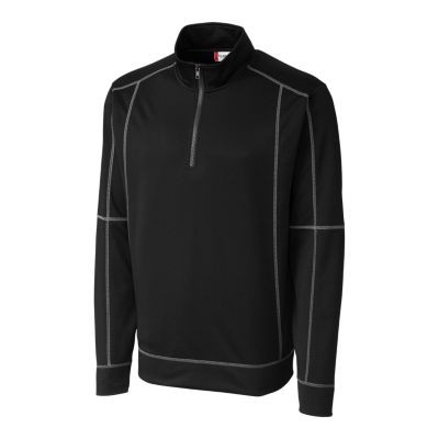 Clique Helsa Performance Mens Half Zip Pullover Sweatshirt