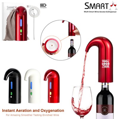 Electric Wine Decanter Aerator & Dispenser