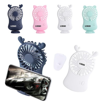 Portable Handheld Fan With Bracket