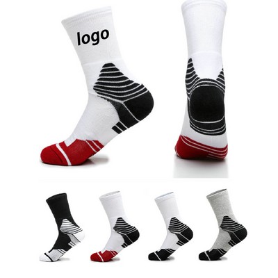 Short Custom Athletic Crew Socks