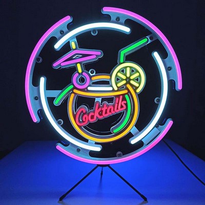 Flashing Neon Sign