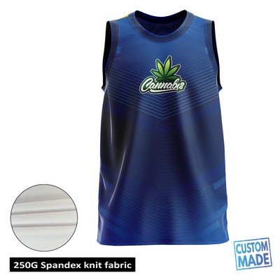 Unisex and Kids' Full Sublimation 250G Lightweight Sweat Tank