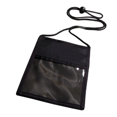 4.88" W x 6.19" H - 3-Pocket Credential Wallet (1 Color Imprint)