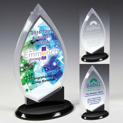 8" Century Acrylic Awards- 4 Color Process