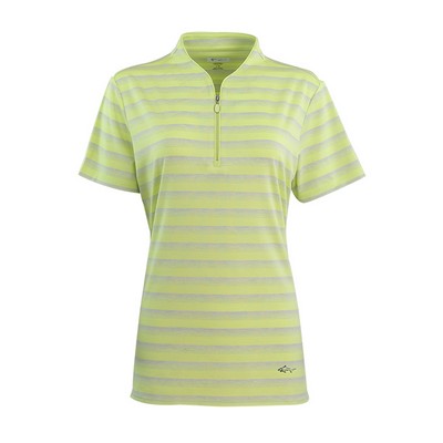 Greg Norman Ladies LAB Stripe Polo