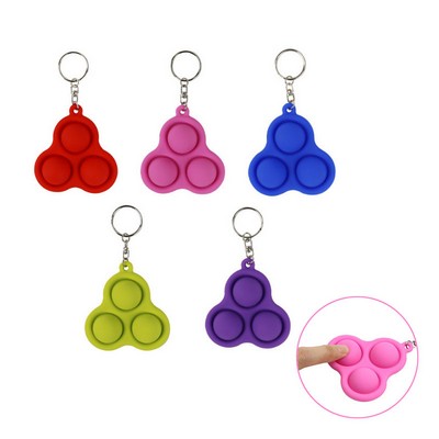 Triangle Shape Fidget Simple Dimple Toy