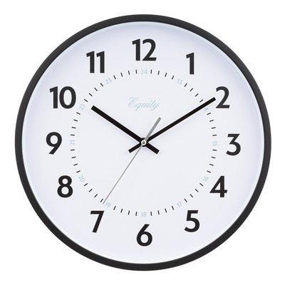 14" Equity by La Crosse Quartz Wall Clock