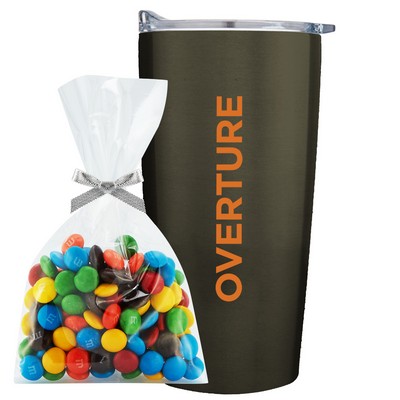 Promo Revolution - 20 Oz. Vacuum Sealed Straight Tumbler Gift Set w/M&M's® Mug Suffer