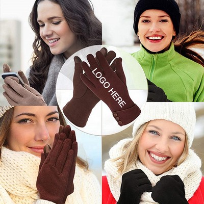 Fleece Touchscreen Gloves