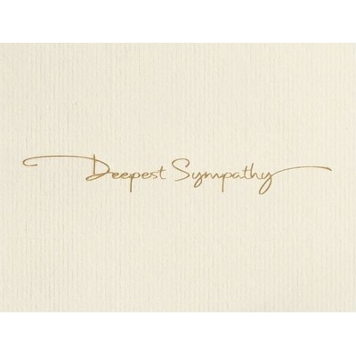 Deepest Sympathy Card