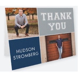 Color Segments Thank You Card