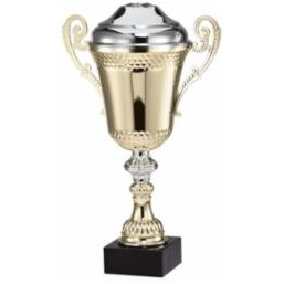 20" Gold Metal Cup Award w/Plastic Stem