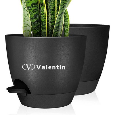 8" Self Watering Plant Pot