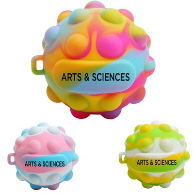 3D Rainbow Stretchy Stress Relief Ball