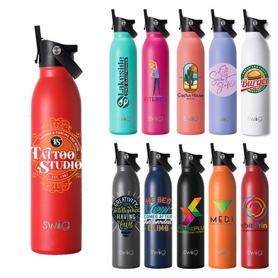 20 Oz. Swig® Matte Bottle, Full Color Digital