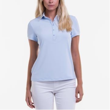 Fairway & Greene Women's "Claire" Luxury Tech Jersey Polo Shirt