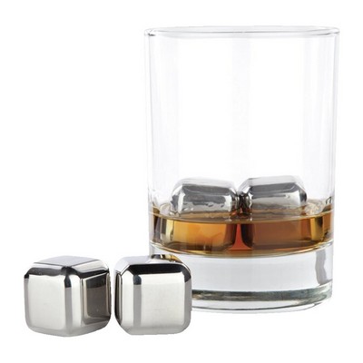 Stainless Steel Ice Cubes (Set of 8)