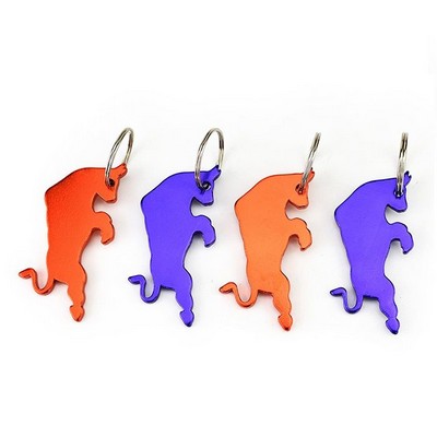 Rage Bull Bottle Opener Keychain