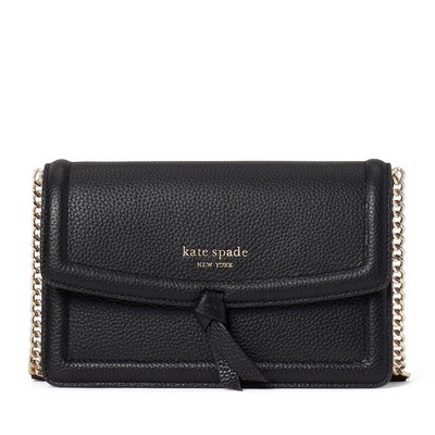 Kate Spade Knott Flap Crossbody Black