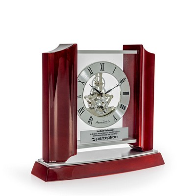 Wela Rosewood Desk Clock