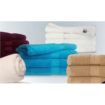 Bath Towels by Royal Comfort Tan Terry Cotton Bath Towel (24"x48")