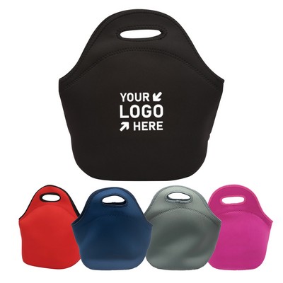 Zippered neo Lunch Bags