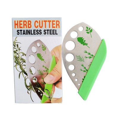 Herb Stripper 9 holes Stainless Steel Kitchen Herb Leaf Stripping Tool