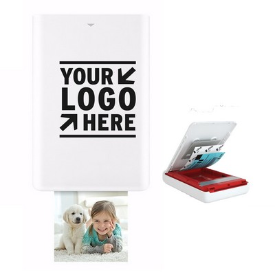 Step Wireless Mobile Photo Mini Color Printer