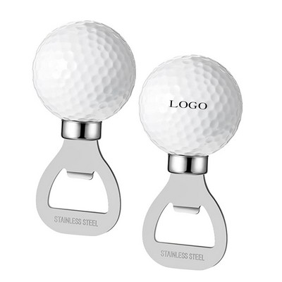 Golf Ball Shaped Bottle Opener