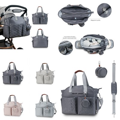 Multifunction Baby Tote Diaper Bag