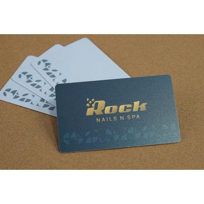 Frosted Plastic Business Cards