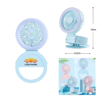 3 Speed Small Personal Desk Fan