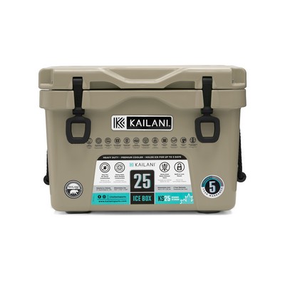 KS Series 25-litre Tan Rotomolded Cooler