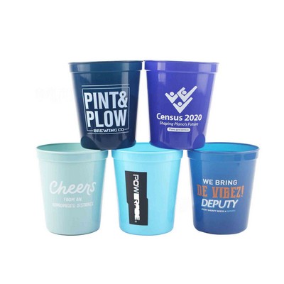 12 Oz smooth stadium cups