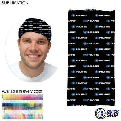 48 Hr Quick Ship - Sublimated Multifunction 2-Ply Tubular WINTER Headwear (Fandanna Bandanna)