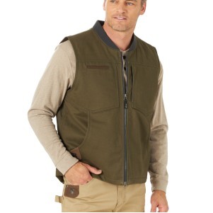 Wrangler® RIGGS Workwear® Men's Loden Green Work Vest