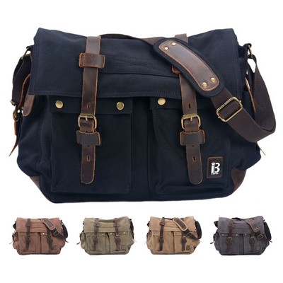 Canves High-capacity Messenger Bag for Men