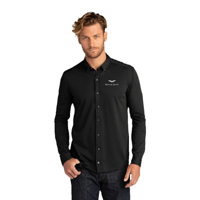 OGIO® Code Stretch Long Sleeve Button-Up