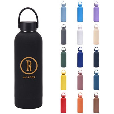 16oz. Stainless Steel Water Bottle w/Handle