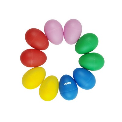 Plastic Egg Music Shaker Sand Egg